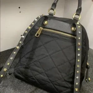 Pre owned dolce&Gabbana vulcano mini backpack Leather Nylon designers patches DOLCE & GABBANA Vulcano Mini Backpack in Nylon with  main image 2